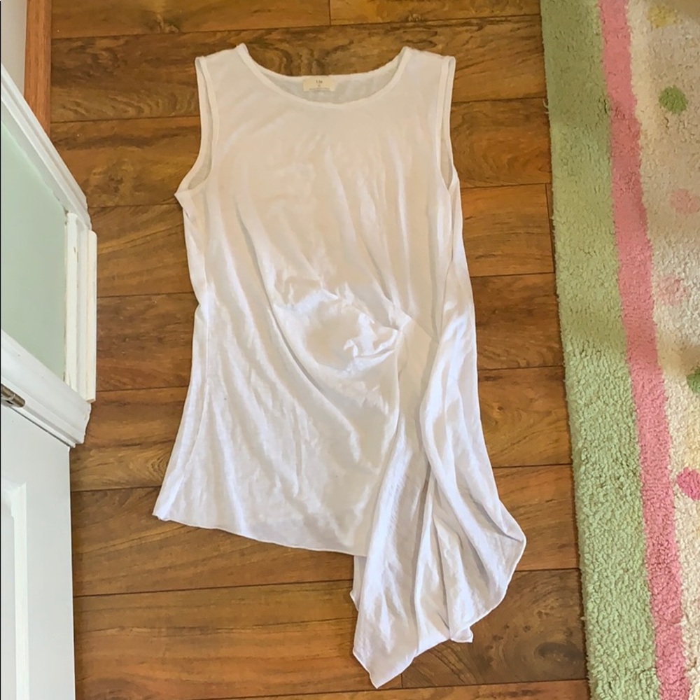 Long White Tunic / T-shirt Anthropologie
